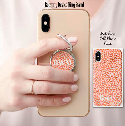 Show your love of the sea and all the creatures therein with this faux Stingray print cell phone case. Available in natural, green, blue, turquoise, orange, purple, peach and hot pink. Don't hide behind an ugly phone case! Shop PhoneCaseFashions.com